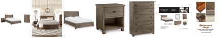 Furniture Canyon Platform Bedroom Furniture, 3 Piece Bedroom Set, Created for Macy's,  (Full Bed, Chest and Nightstand)